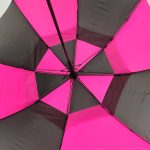 custom golf umbrella with logo pattern color