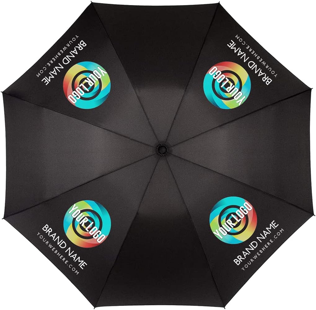 how can i design a custom umbrella with my company's logo (1)